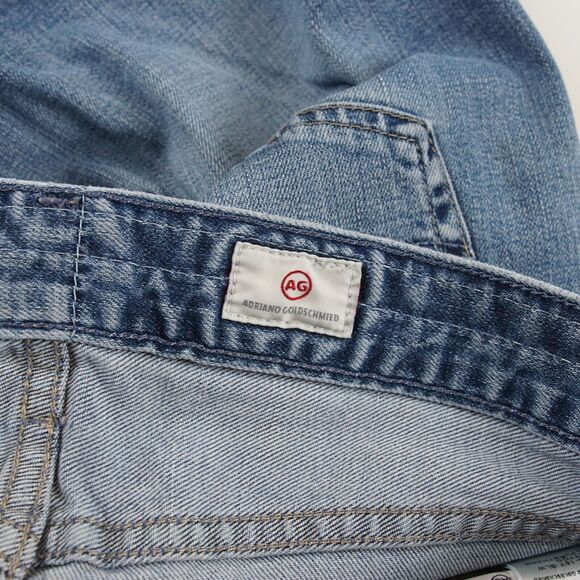 Adriano Goldschmied Relaxed Skinny Nikki Light Wash Distressed Jeans Womens 28 - Picture 10 of 16